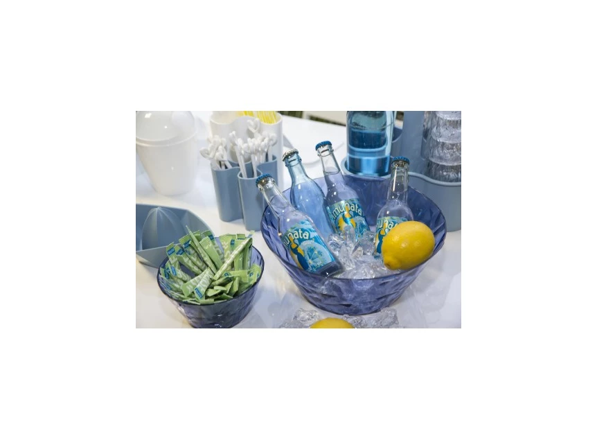 3572640 club serveerschaal roze Koziol 3,5L gebruik