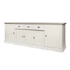 DR1 hoge dressoir 259cm york landelijke eetkamer 5 deuren 3 deuren