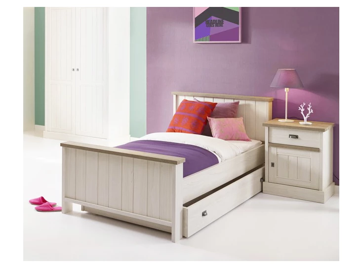 Sfeerbeeld kinderbed york laag hoofdbord