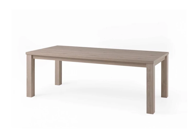 T17T rechte eettafel dunne poot K540 etna evan eetkamer