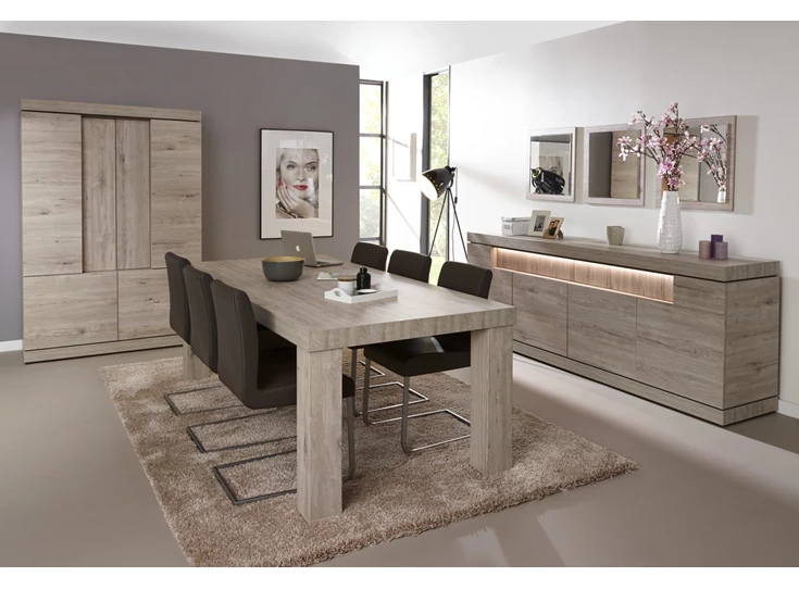 Sfeerbeeld eettafel etna evan K540