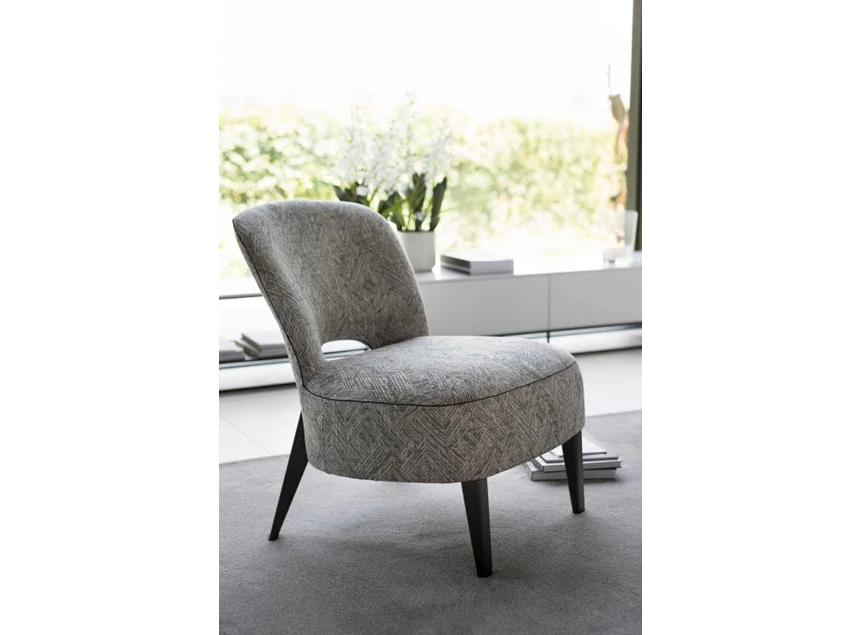 Bijzetzetel Moon stof Passe Partout