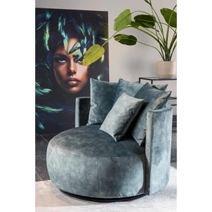 Lounge Pastille Swing stof velvet Passe Partout
