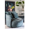 Zijkant Lounge Pastille Swing stof velvet Passe Partout