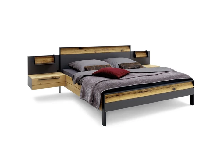 Musterring Bed Joline met nachttafels