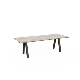 Tafel Veneto HPL tafelblad configuratie perfecta epoxy onderstel