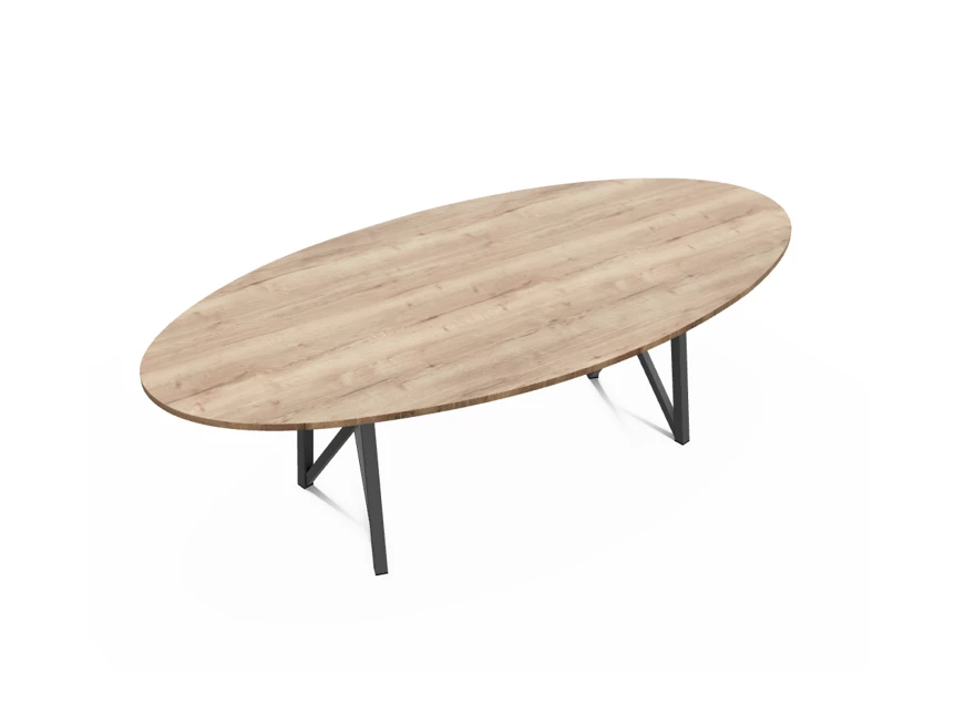 Eettafel Wacko 3.0 Halifax Epoxy HT75cm Perfecta Top