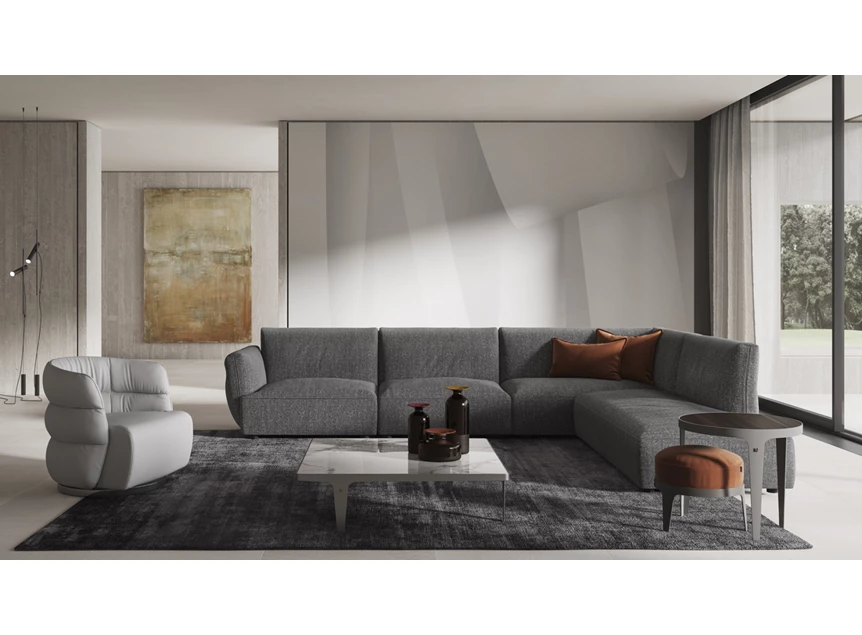 Sfeerfoto Bijzetzetel Couture 3102 066 Natuzzi Italia