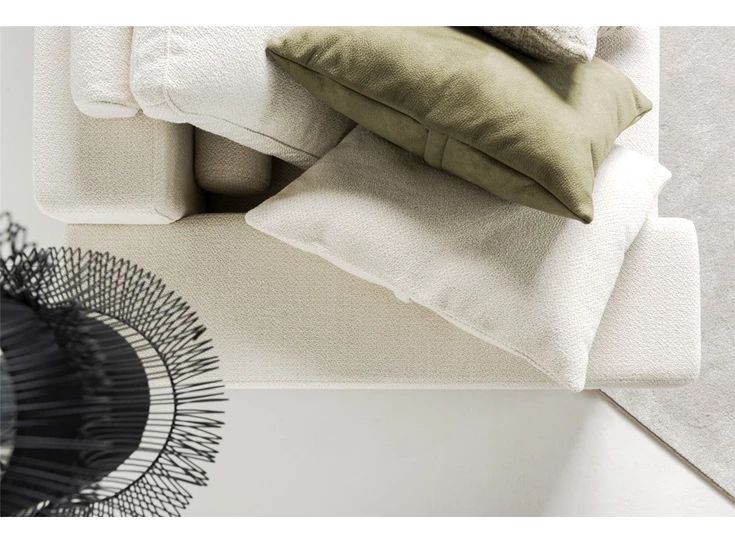 Bovenkant Salon Lexus stof wit Passe Partout