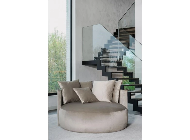 Front Bijzetzetel Loung XL Pastille stof Passe Partout