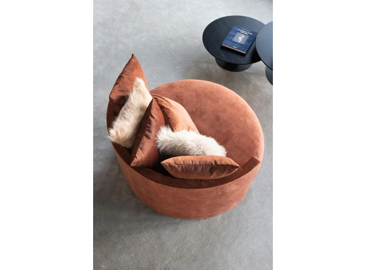 Bijzetzetel Loung XL Pastille stof velvet Passe Partout