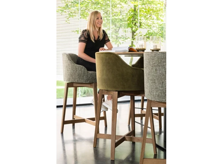 Onderstel Barstoel Lumos stof Passe Partout