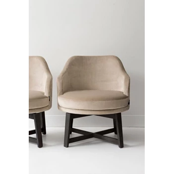 Bijzetzetel Lamos stof velvet Passe Partout