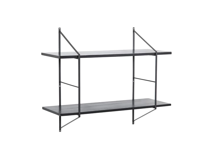 18043 Actona Belfast wall Unit wandrek zwart