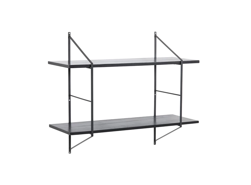 18043 Actona Belfast wall Unit wandrek zwart