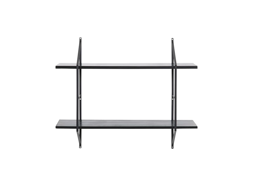 18043 Actona Belfast wall Unit wandrek zwart recht