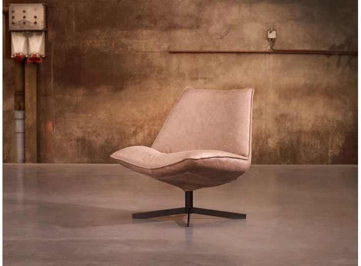 Sfeerfoto Bijzetzetel Smile laag stervoet Cartel Living