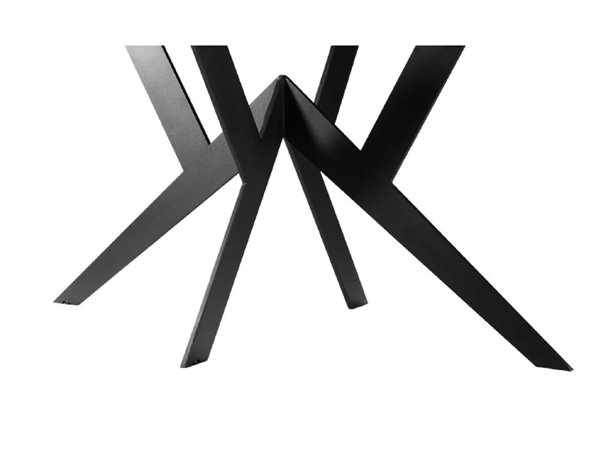 Onderstel Tafel Twist ellips massief eik Diadesi