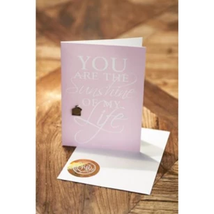 320830 Rivièra Maison RM Wenskaart Sunshine + Envelope