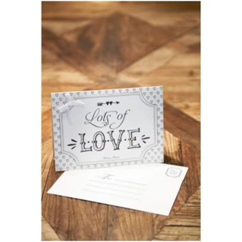 320960 Rivièra Maison RM Wenskaart Lots of love + Envelope