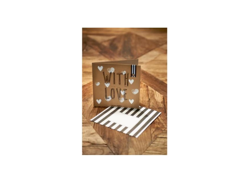 320890 Rivièra Maison RM Postcard With love + envelope