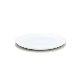Bistro wit porselein rechthoekig servies SP44250 rond bord salt and pepper