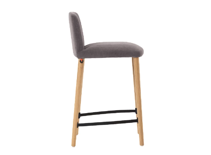 Barkruk Rob C0510 Mobitec Taupe Zijkant