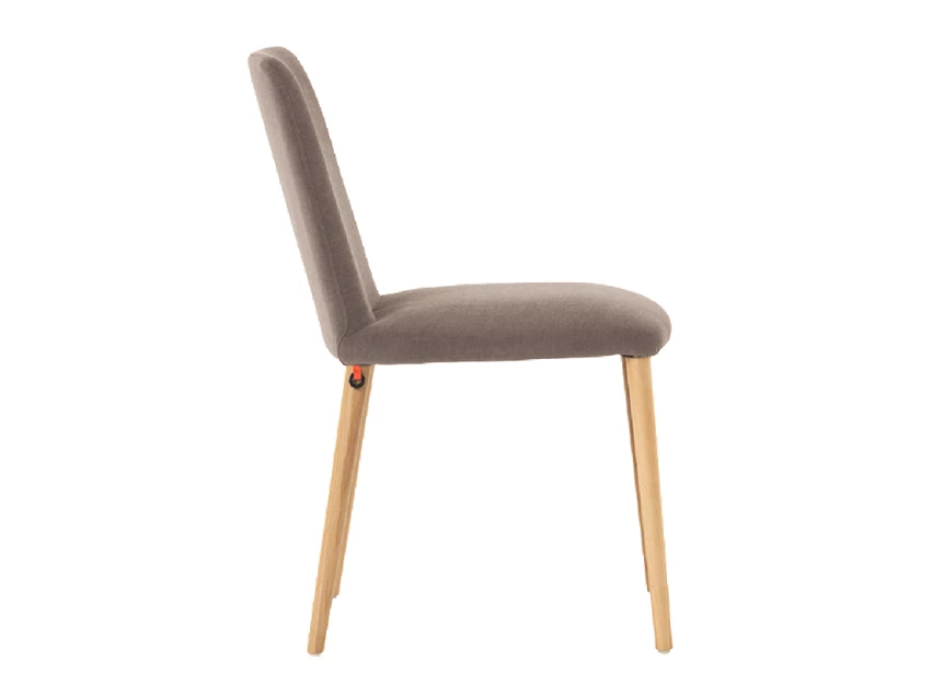 Stoel ROB C0110 Mobitec Taupe Zijkant