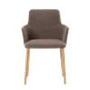 Armstoel ROB C0212 Mobitec Taupe voorkant