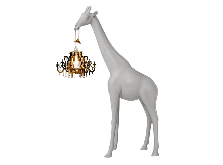 Tafellamp Giraffe in Love XS Cold Sand 28001CS Qeeboo