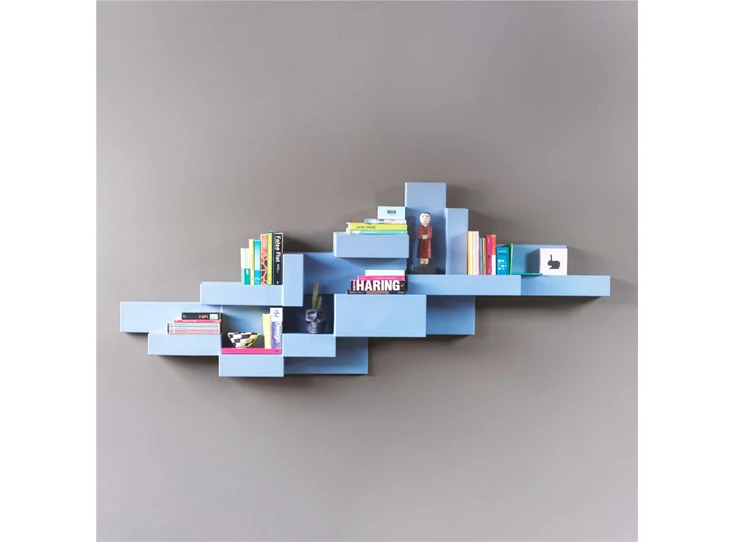 Sfeerfoto Boekenschap Primitive Blue Avio 44001BU-AV Qeeboo