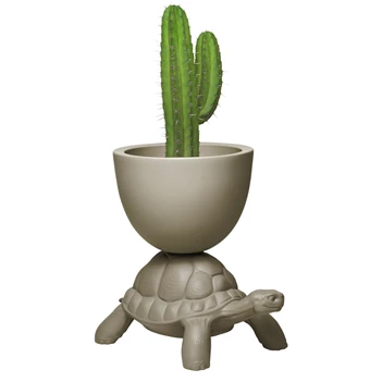 Plantenbak Turtle Carry Planter Dove Grey 36004DG Qeeboo