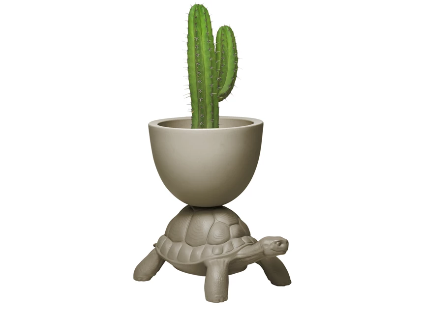 Plantenbak Turtle Carry Planter Dove Grey 36004DG Qeeboo
