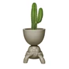 Front Plantenbak Turtle Carry Planter Dove Grey 36004DG Qeeboo