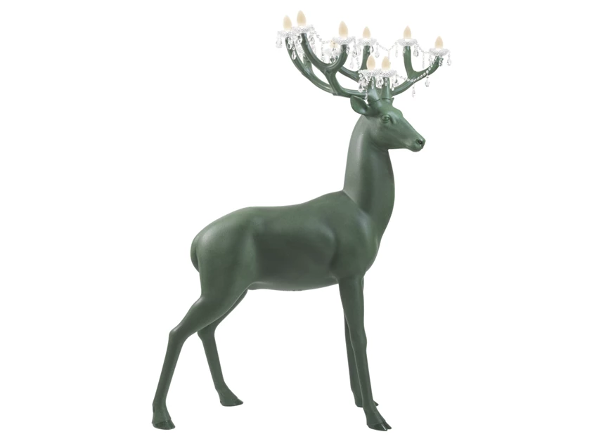 Zijde Vloerlamp Sherwood Deep Forest 38001DF Qeeboo