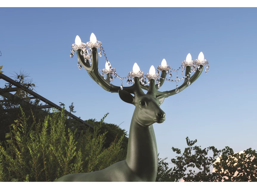 Detail Vloerlamp Sherwood Deep Forest 38001DF Qeeboo