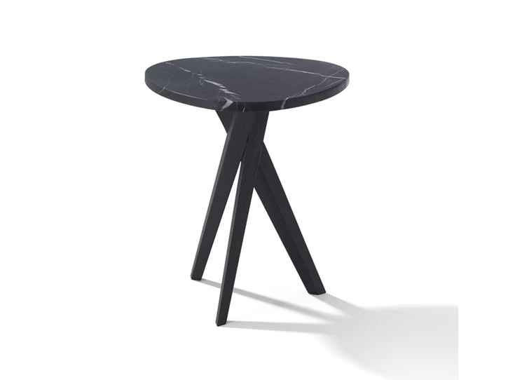 Hoog Salontafel Trilope 1320 natuursteen top Draenert