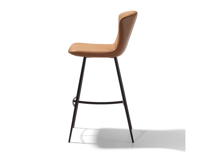 Zijkant Barstoel Dexter 2085-I Draenert