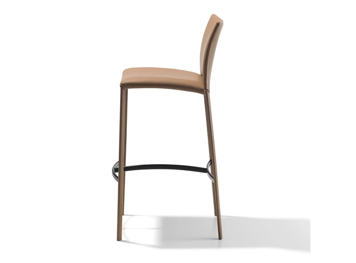 Zijkant Barstoel Nobile Soft 2078-V Draenert