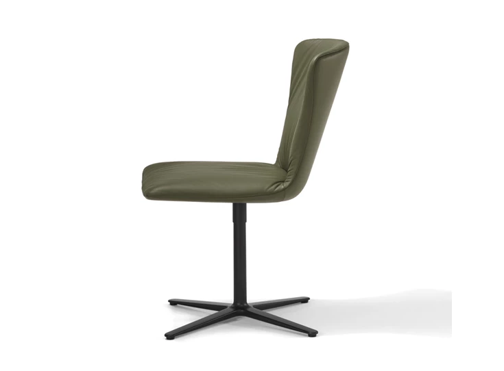 Zijkant Stoel Dexter lage stervoet 2059.1 Draenert