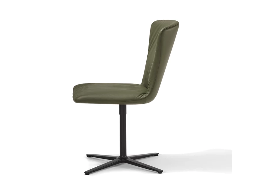 Zijkant Stoel Dexter lage stervoet 2059.1 Draenert