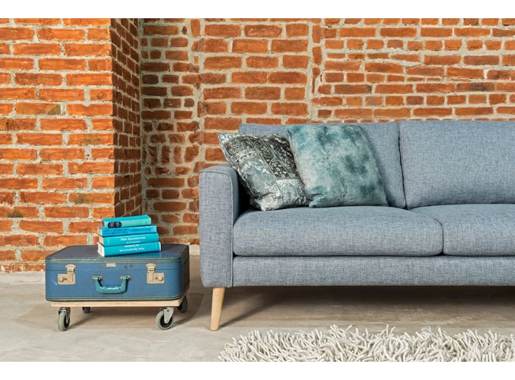 Victor trendline landelijk salon stof hoeksalon kauno baldai