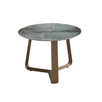 Salontafel Curve rond keramiek Joli