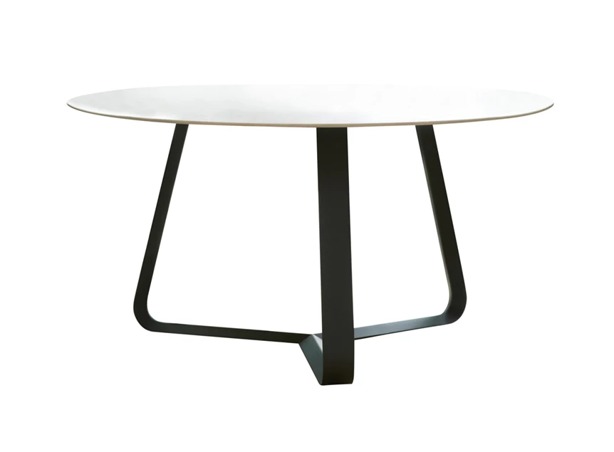Tafel Curve Round keramiek Joli