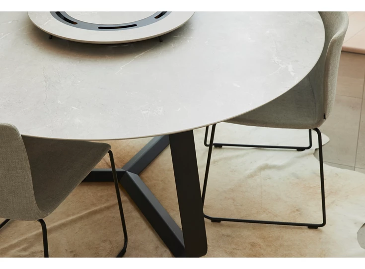 Bovenkant Tafel Curve Round keramiek Joli