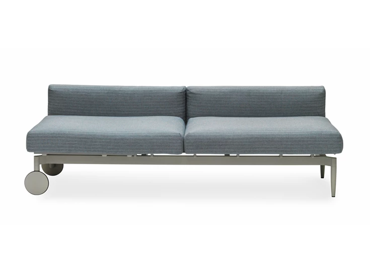 Zonder rugkussens Sofa Marguerite outdoor tuinmeubel stof Joli