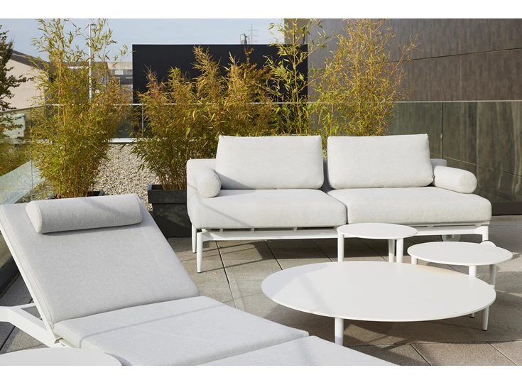 Loungeset Sofa Marguerite outdoor tuinmeubel stof licht Joli