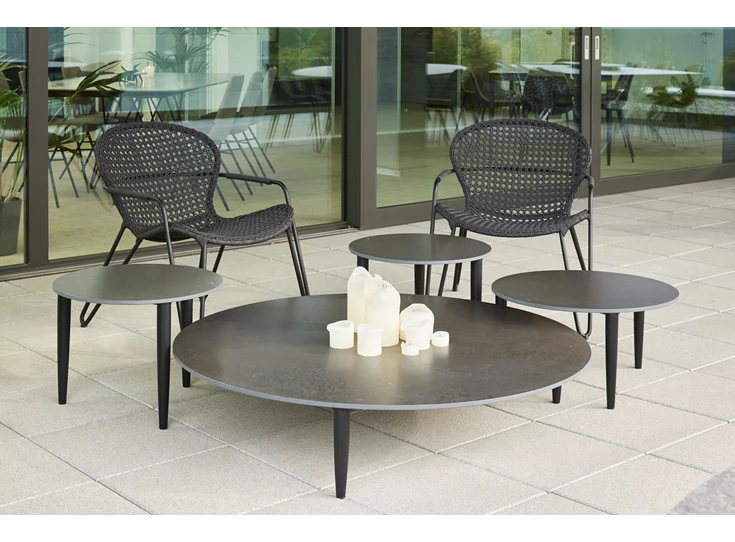 Sfeerfoto Salontafel Marguerite Round keramiek Joli