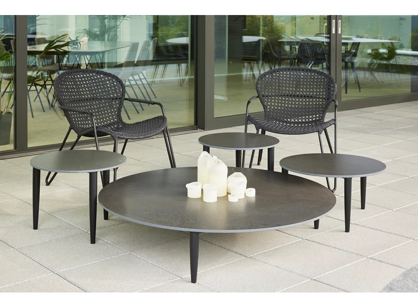 Sfeerfoto Salontafel Marguerite Round keramiek Joli