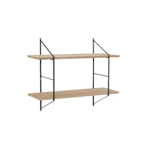 18041 Actona belfast wandrek 2 planken natuur schuin